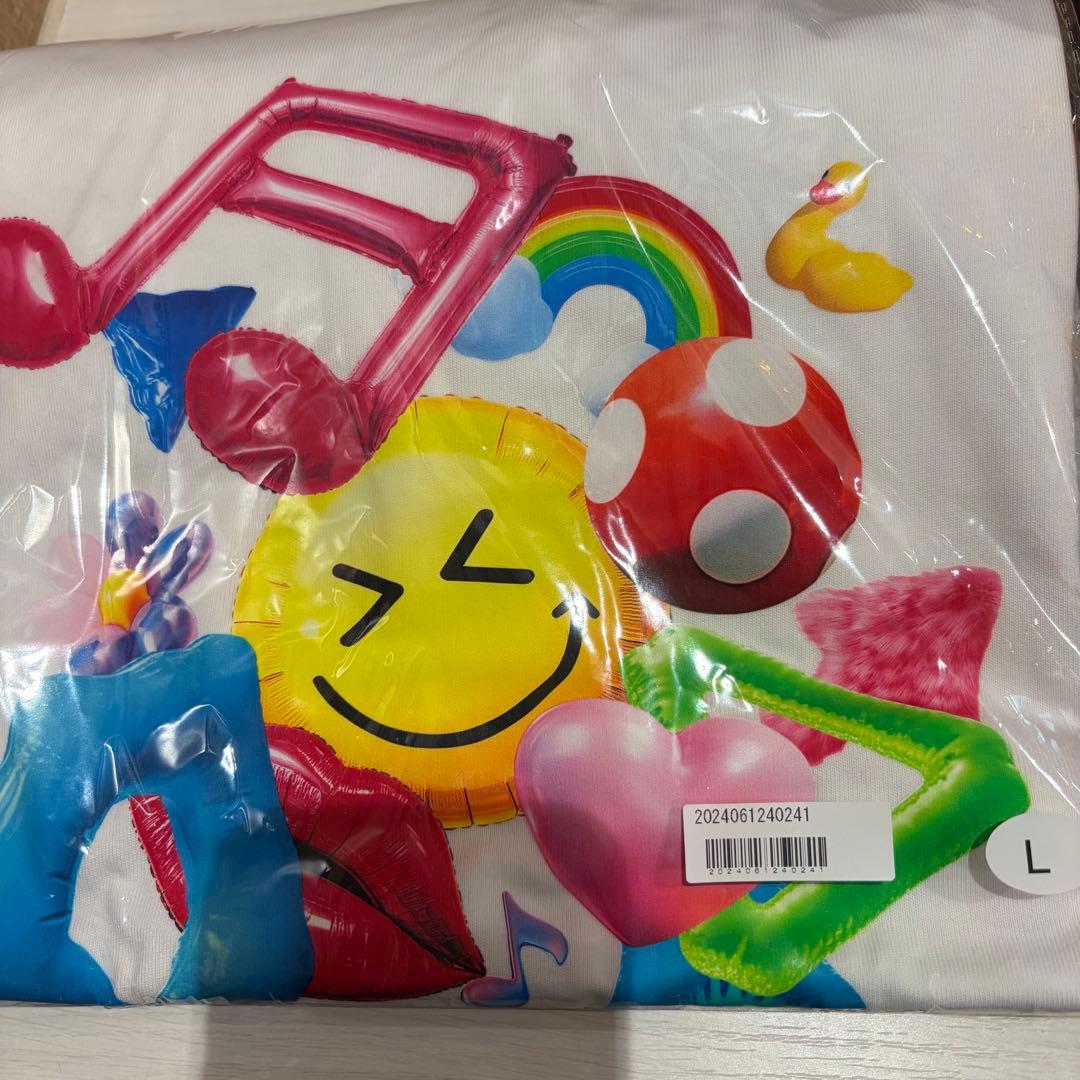 【新品未開封】SMILE POP ツアーロンT Lサイズ　M!LK スマポ