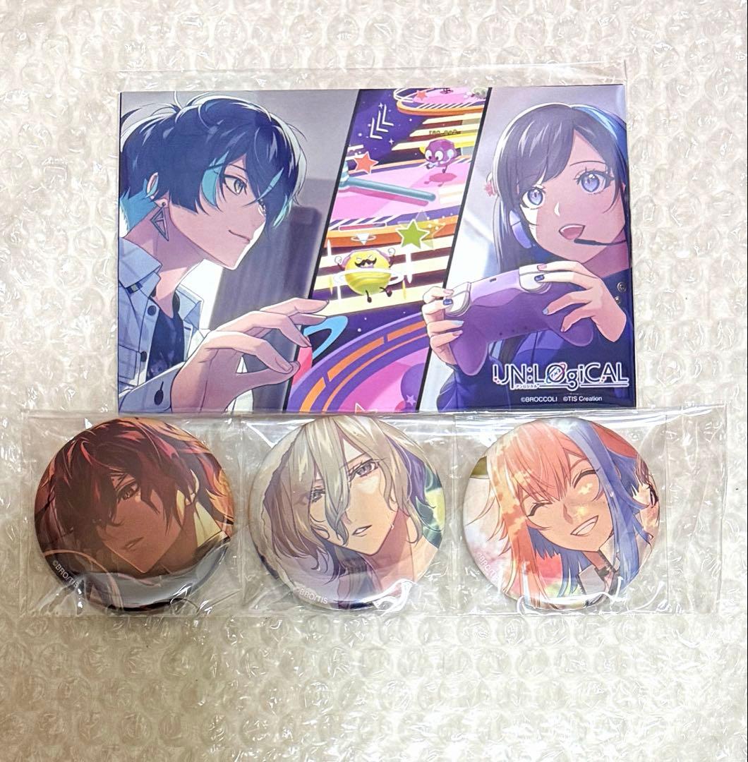UN:LOGICAL HMV特典 缶バッジ ブロマイド アンロジカル⑤