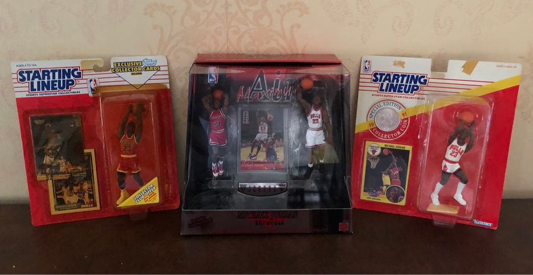 【新品未開封】3点　マイケルジョーダン　フィギュア