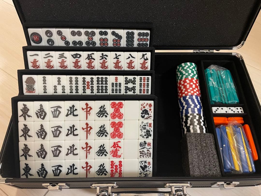 【新品未開封】セガサミーフェニックスオリジナル麻雀牌　Mリーグ【数量限定】