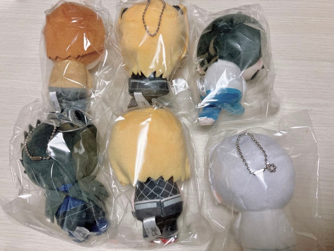 デスノート DEATHNOTE 夜神月 おすわりくらぶ ぬいぐるみ 6体セット