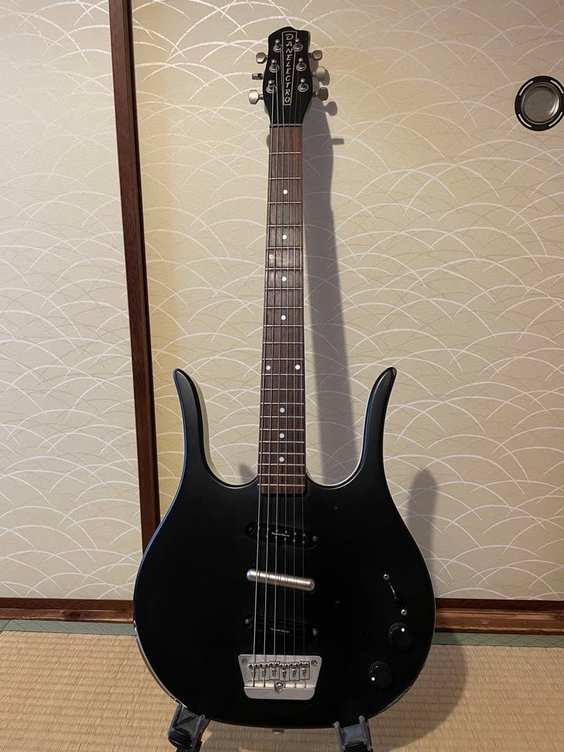 ダンエレクトロ ロングホーン ブラックエレキギター Seymour Duncan