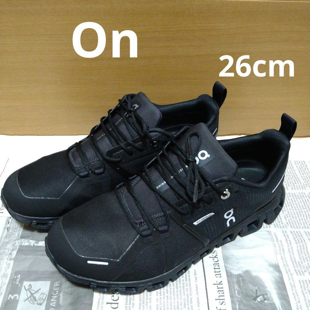On Cloud6 Waterproof Black　オン　メンズ　スニーカー