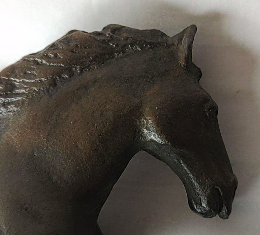 【オヤマテスコ】田中彰作　馬彫像