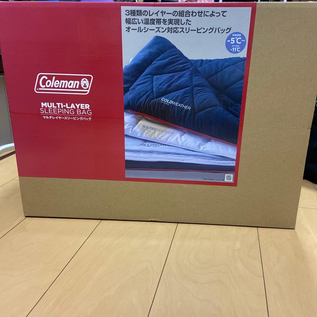 新品 コールマン Coleman マルチレイヤースリーピングバッグ シュラフ