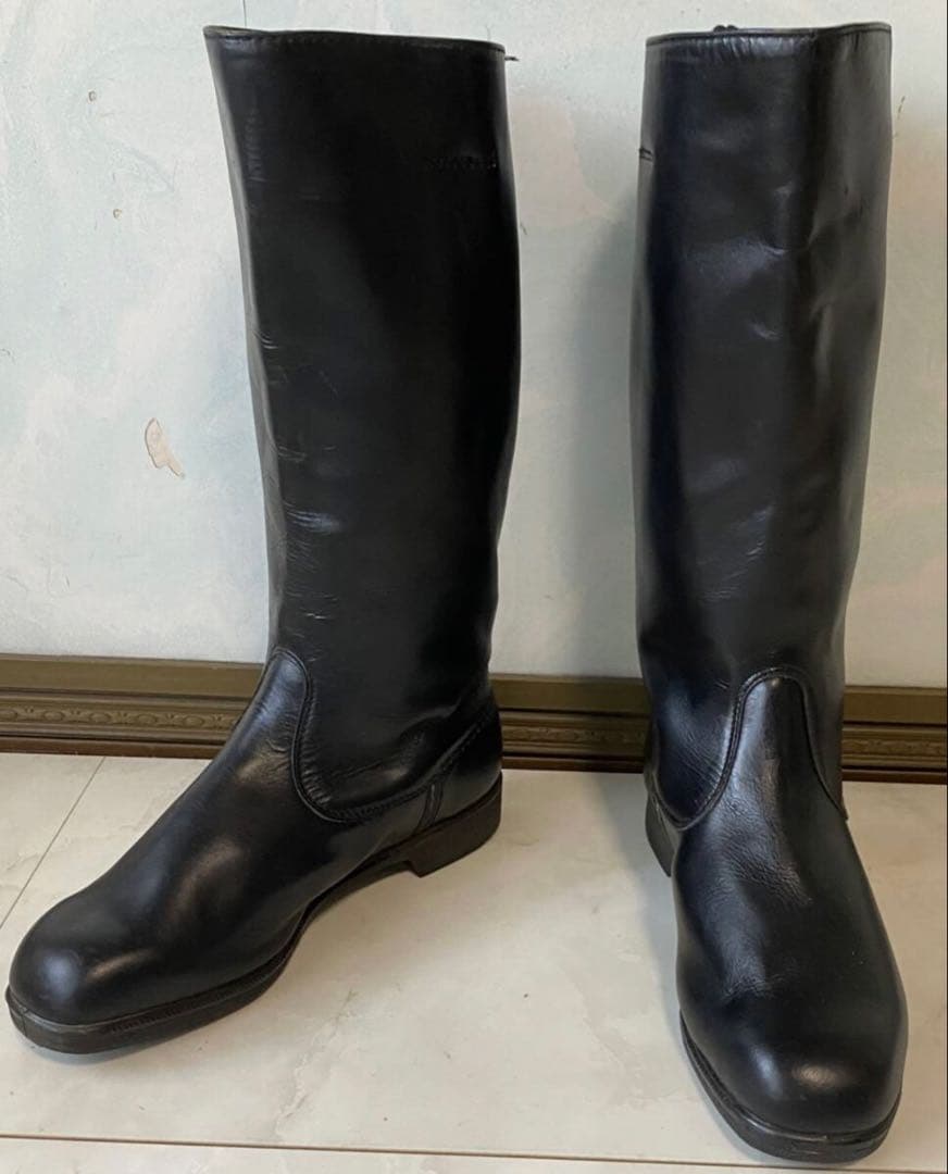 東ドイツ軍 NVA 将校用 パレードブーツ ジャックブーツ 28cm 実物 新品
