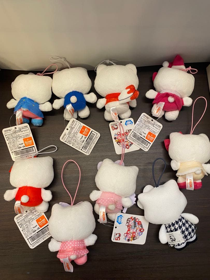 ハローキティ 50周年マスコット 9点セット