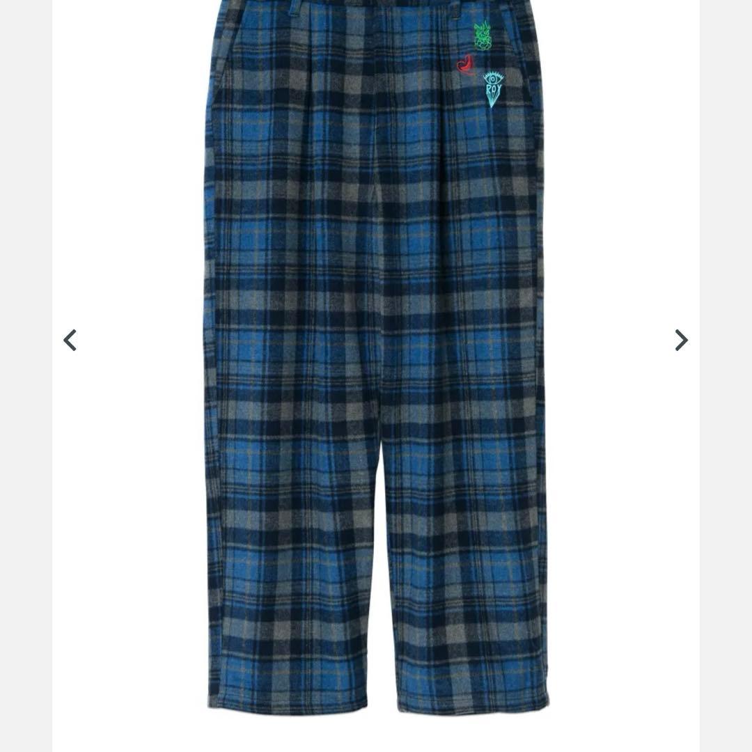 ROY reflect overjoy チェックパンツ