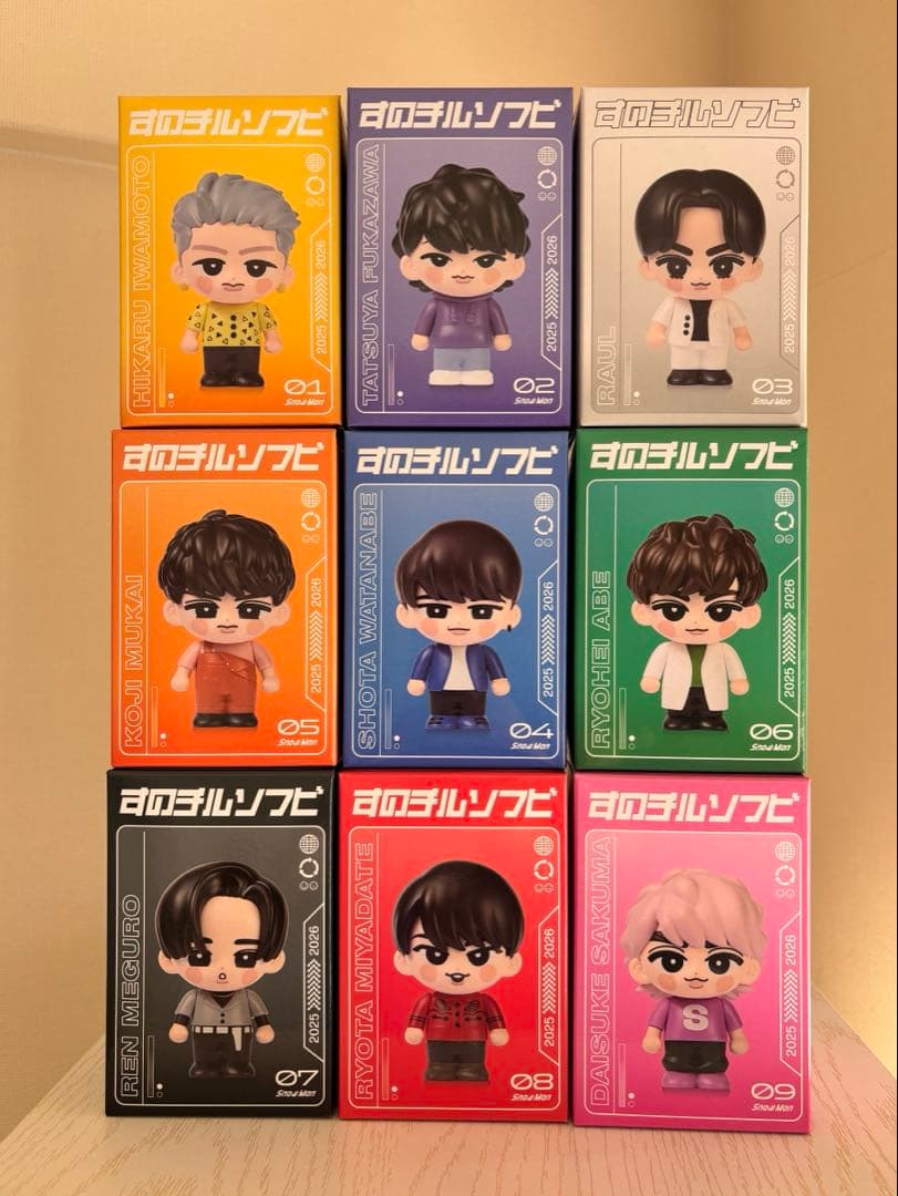 すのチルソフビ　コンプリート