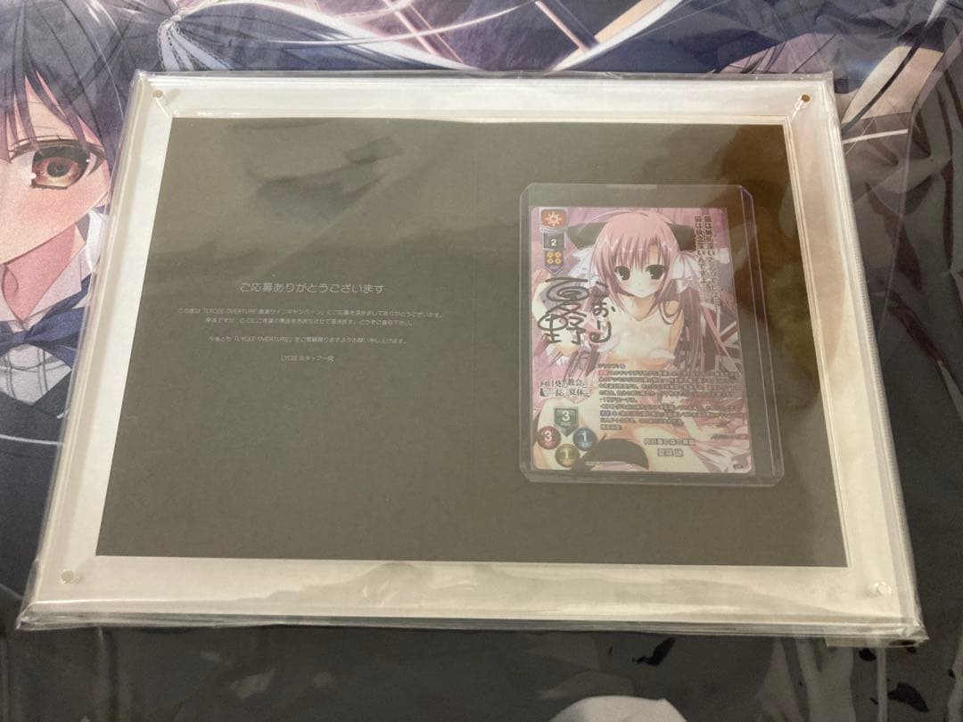 lycee サクラノ詩　素晴らしき日々　ケロQ＆枕 フルコンプ　直筆サイン