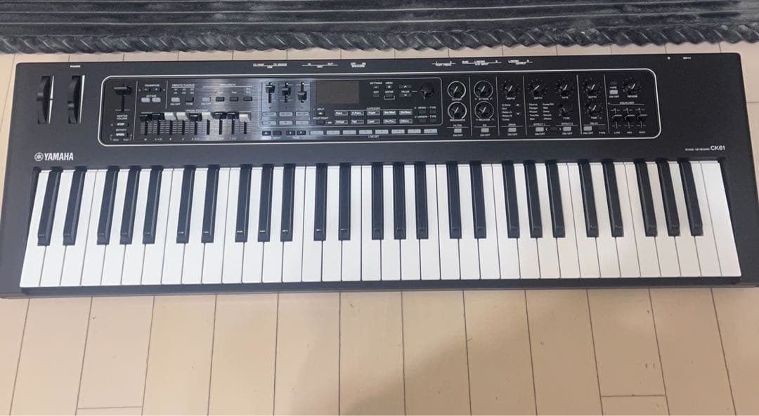 【未使用】YAMAHA CK61 ステージキーボード　専用ソフトケース付き