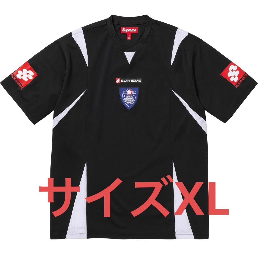 シャツ Supreme Crest Soccer Jersey Black
