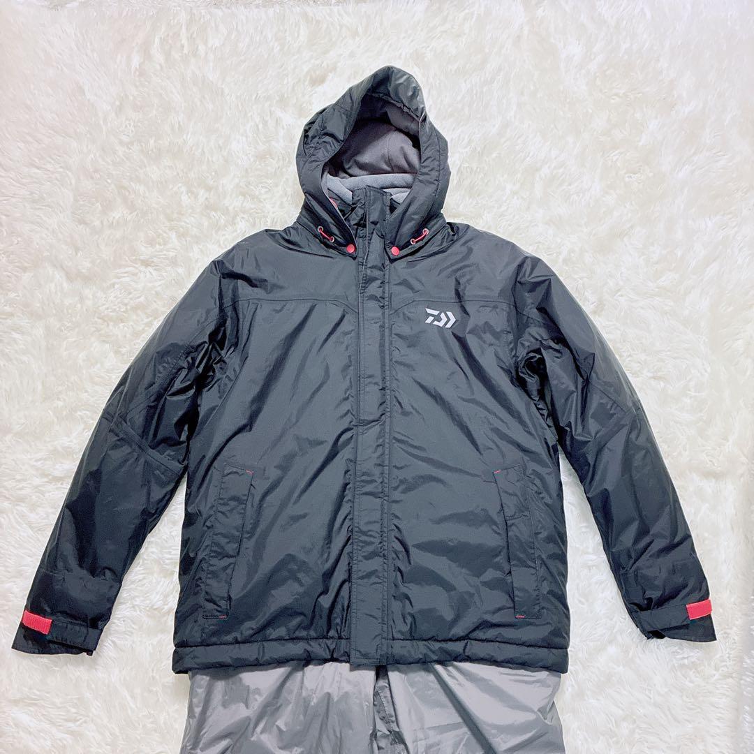 DAIWA ダイワ 防寒着 上下セット XL ナイロンジャケット パンツ 釣り
