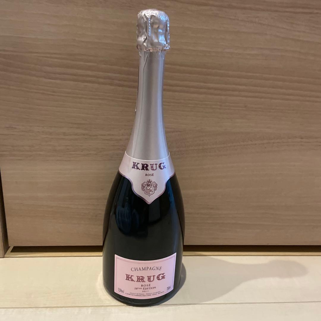 正規品 クリュッグロゼ KRUG ROSE シャンパン 箱無し750ml