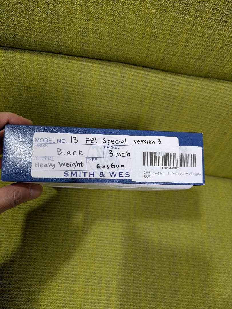 (新品）タナカワークス　S＆W 　M13 version 3　HW ガスガン