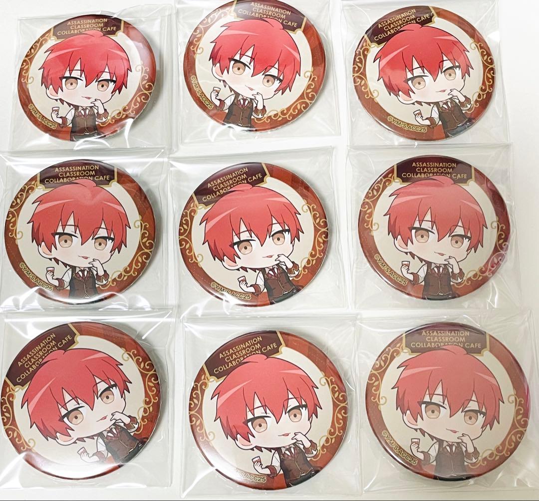 暗殺教室 スイーツパラダイス スイパラ 缶バッジ 赤羽業 カルマ