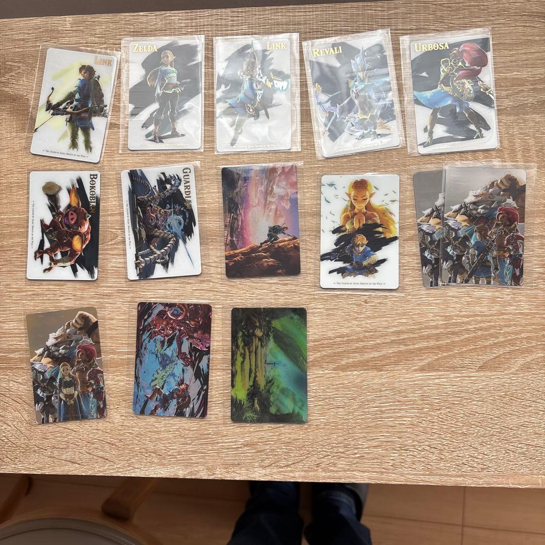 ご*ま様 ゼルダの伝説 ブレスオブザワイルド カードキャンディ　20種21枚