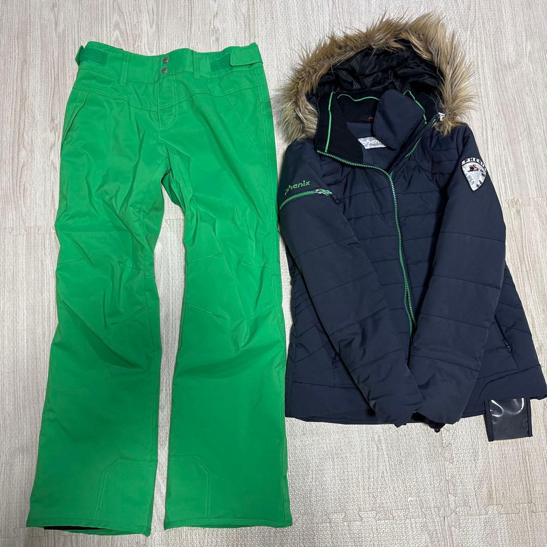 【美品】phenix スキーウェアー女性レディースMサイズ