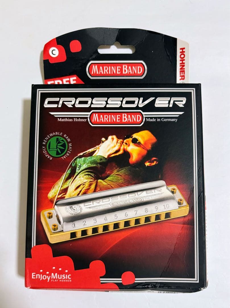 Hohner Marine Band Crossover 10ホール ハーモニカ