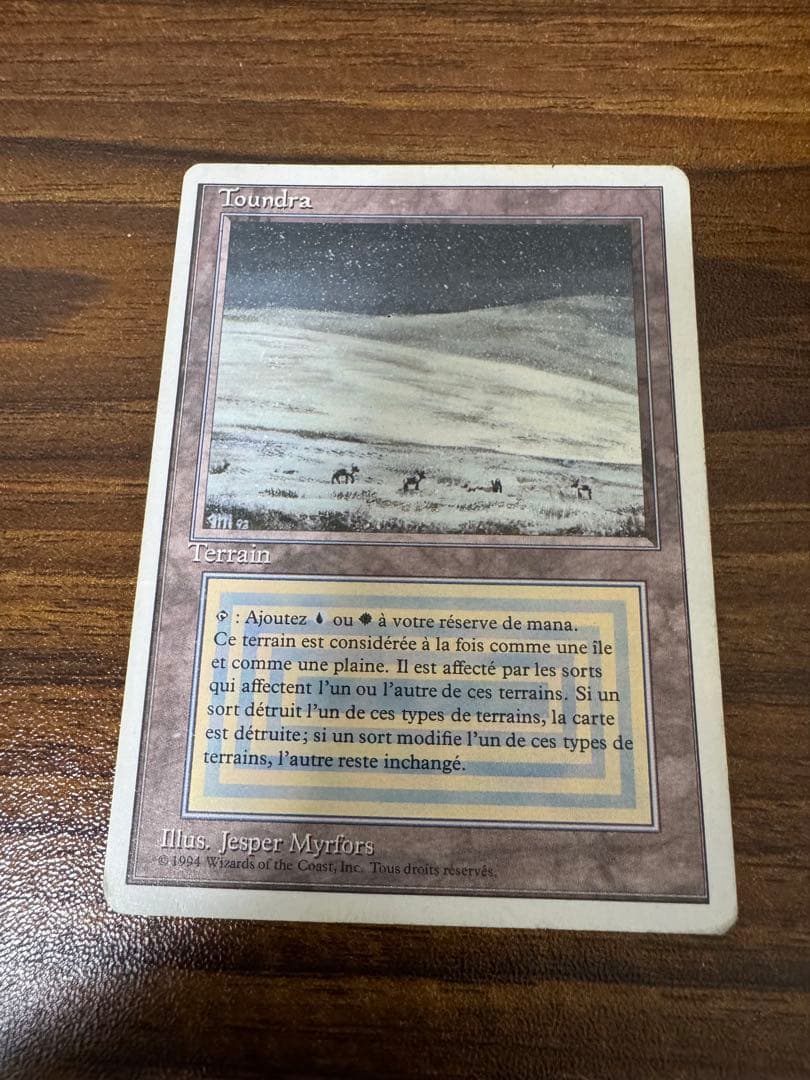 MTG tundra/Toundra フランス語版