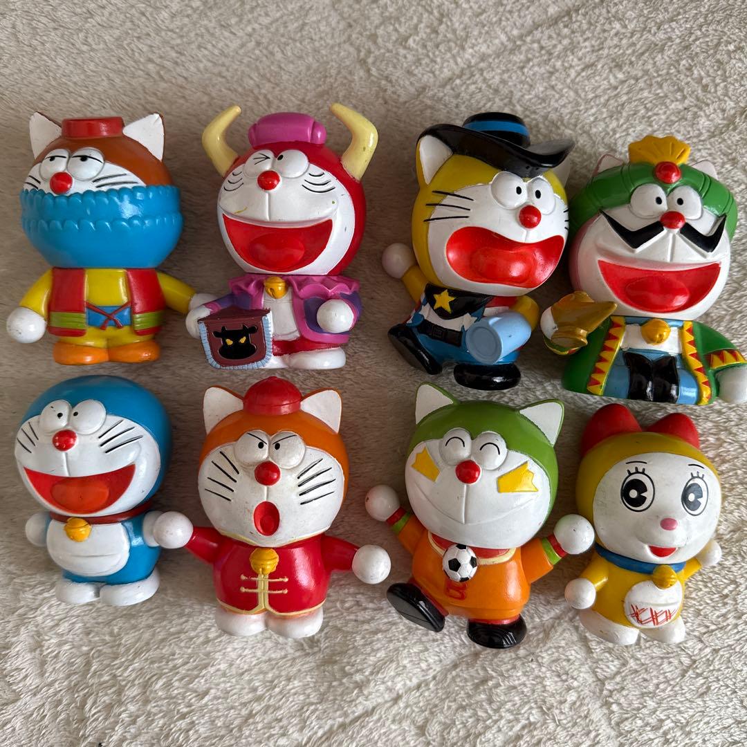 絶版 1996年 ザドラえもんズソフビ 全８種 フィギュア