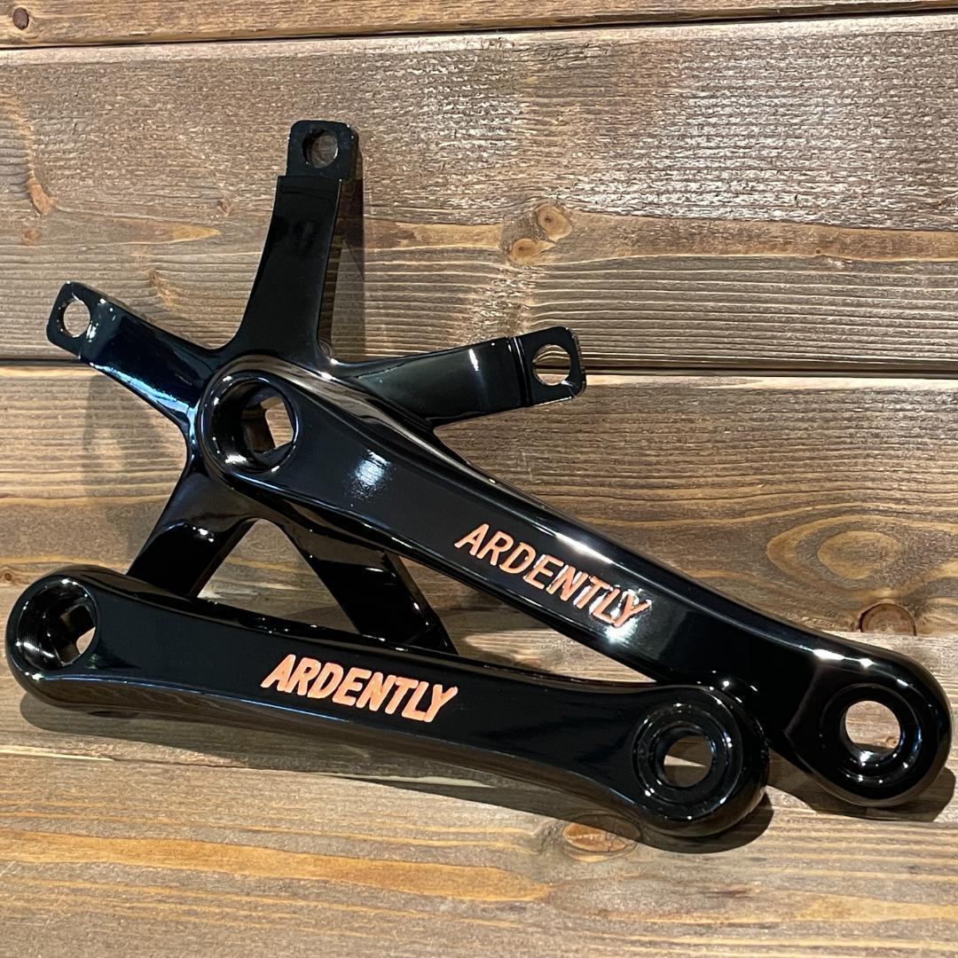 【新品】ARDENTRY ピスト用クランク ブラック 65㎜ 144PCD