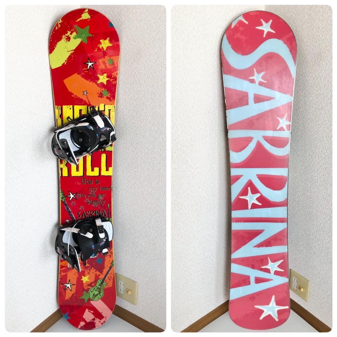 レディーススノボ2点セット SABRINA  138cm サブリナ