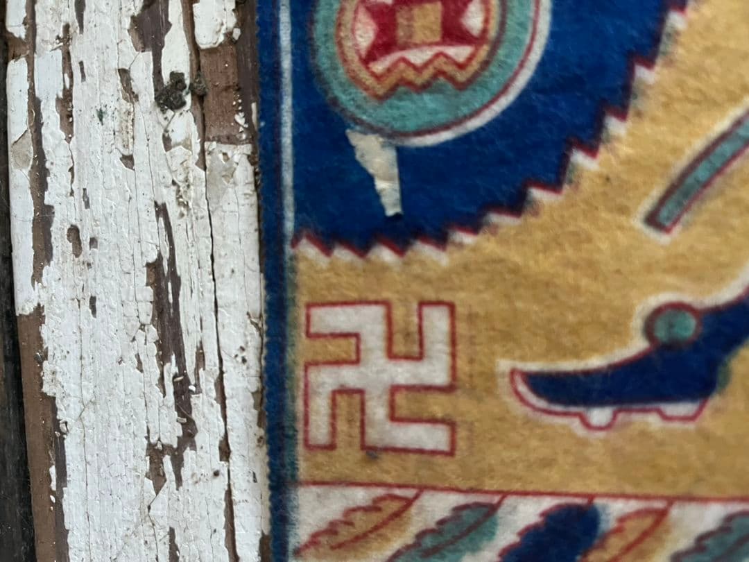 卍 Antique シガーフェルト ネイティブアメリカン スワスティカ