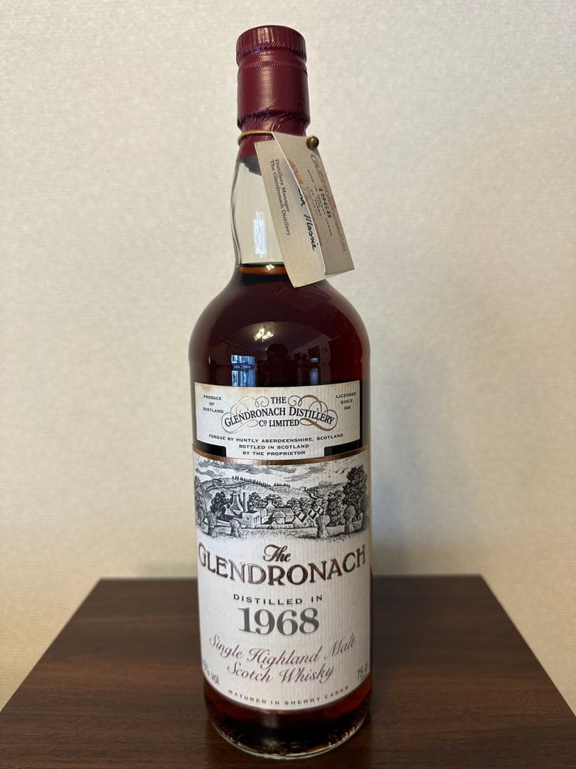 【超希少】GLENDRONACH グレンドロナック ANA限定1968未開栓