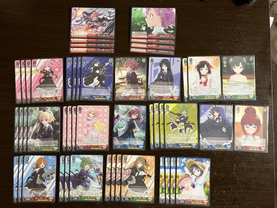 ヴァイスシュヴァルツ アサルトリリィ 8扉+8門+8枝パーツ+その他パーツ多数