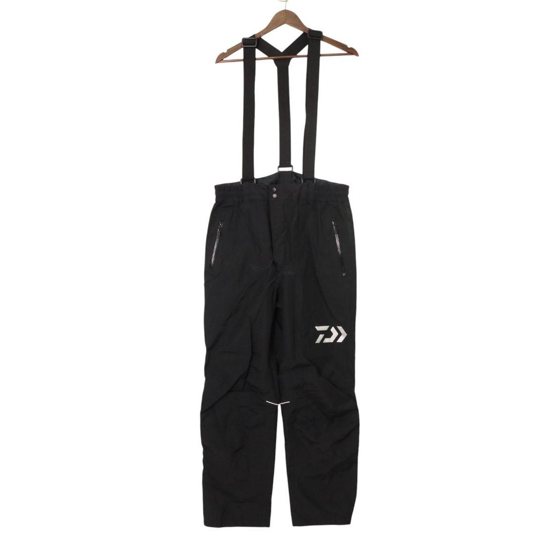 【L】daiwa ダイワ サロペット レインウェア ブラック