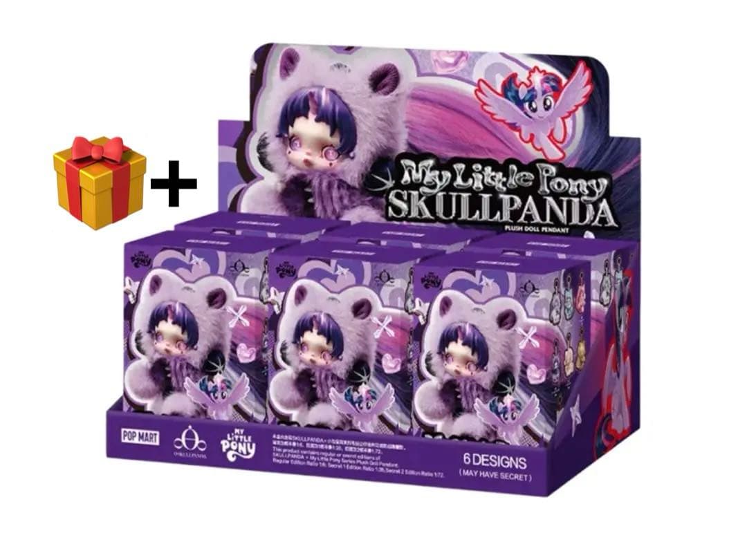 ポップマート スカルパンダ×マイリトルポニー　アソートBOX6個入り