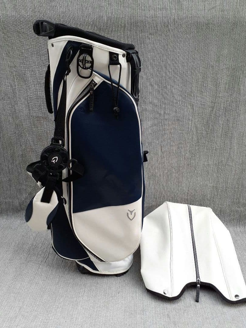 VESSEL プレイヤー スタンド キャディバッグ ダブルストラップ 美品