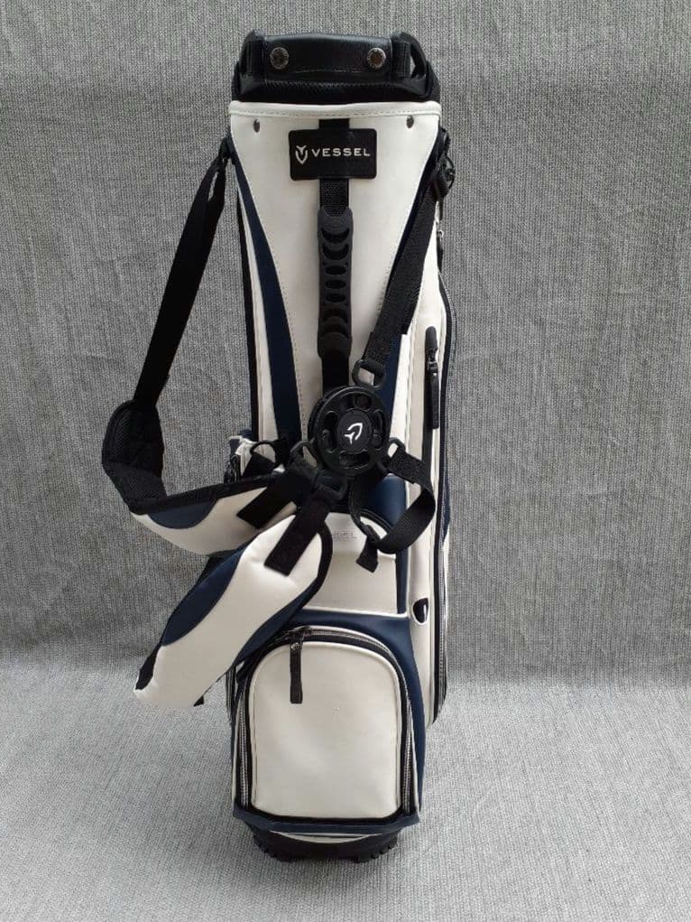 VESSEL プレイヤー スタンド キャディバッグ ダブルストラップ 美品