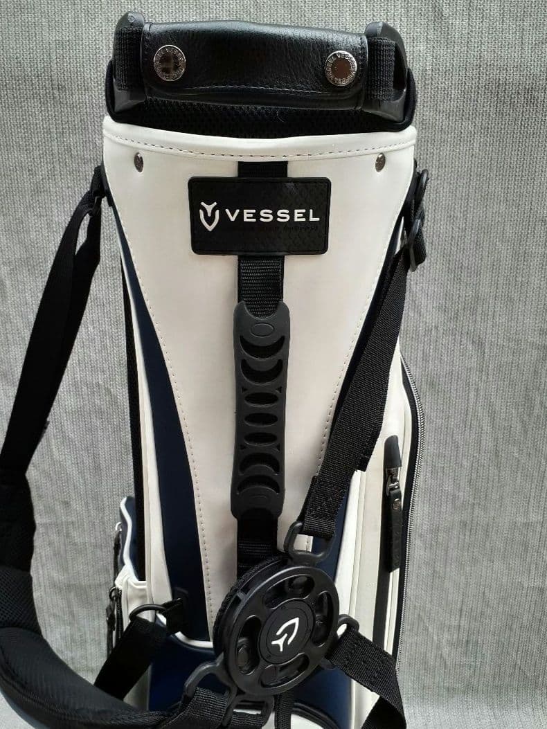 VESSEL プレイヤー スタンド キャディバッグ ダブルストラップ 美品