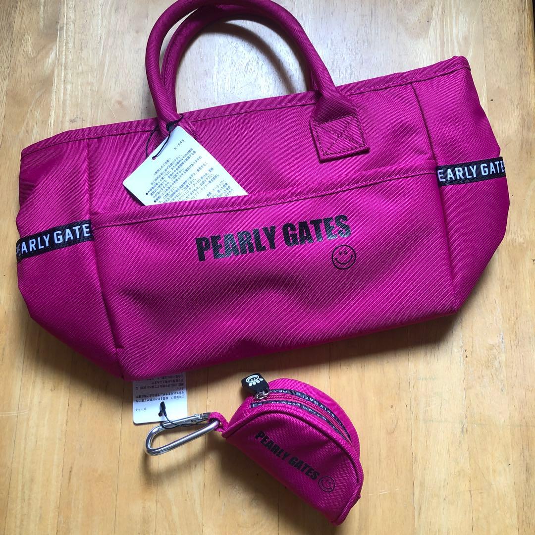 PRARLY GATES パーリーゲイツラウンドバッグ&ボールホルダー