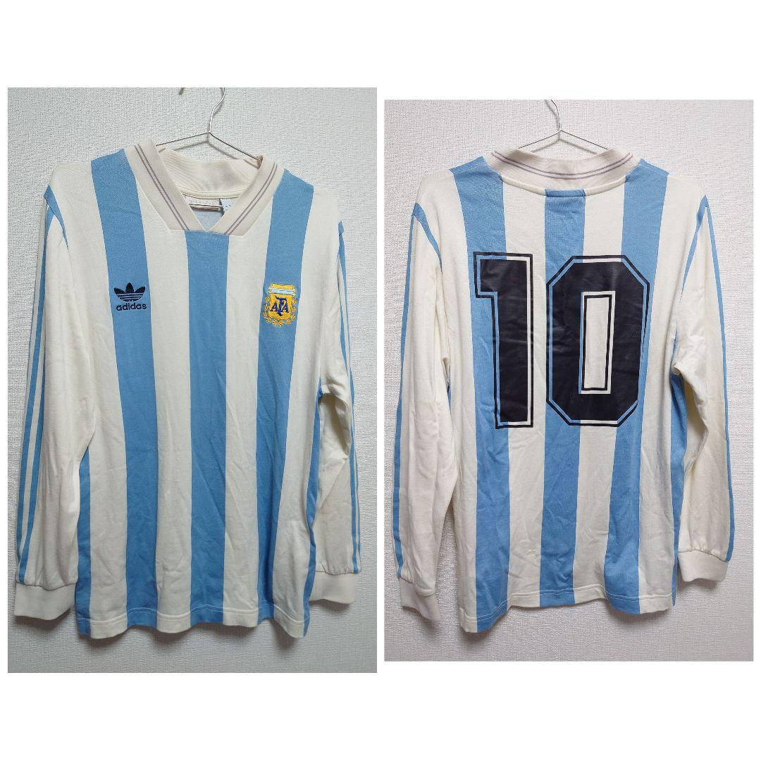 adidas　復刻　1986 アルゼンチン代表　マラドーナ　長袖　日本M