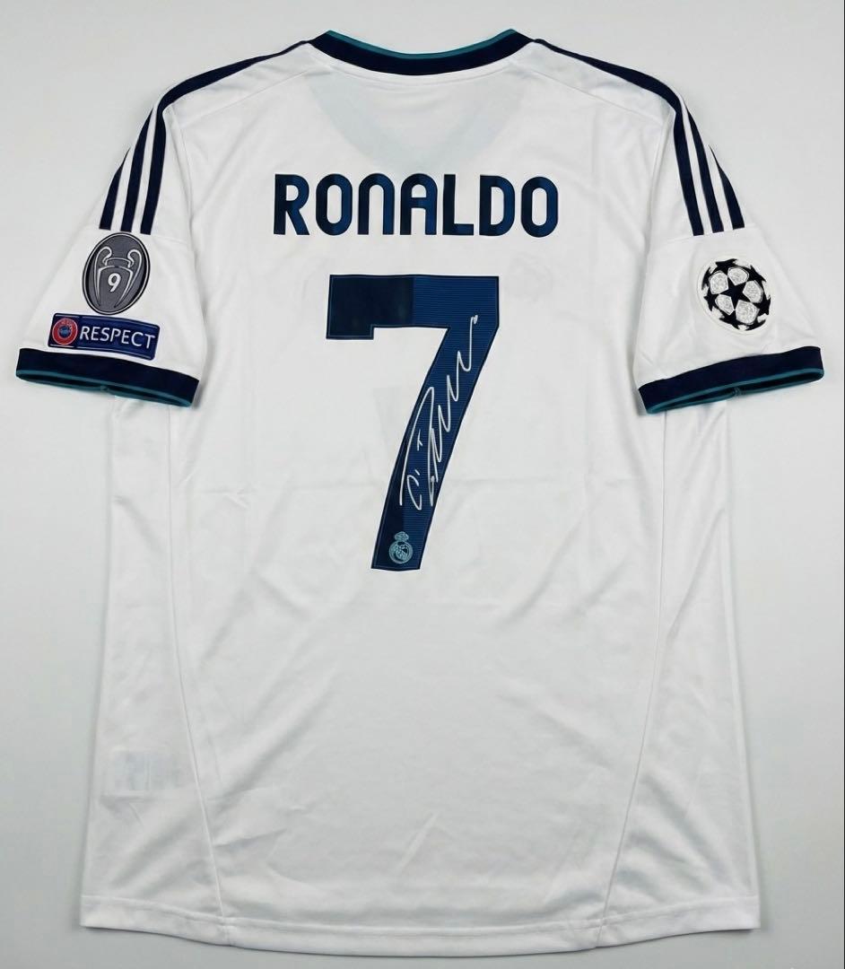 クリスティアーノ ロナウド 直筆サイン入り レアル・マドリード ユニフォーム