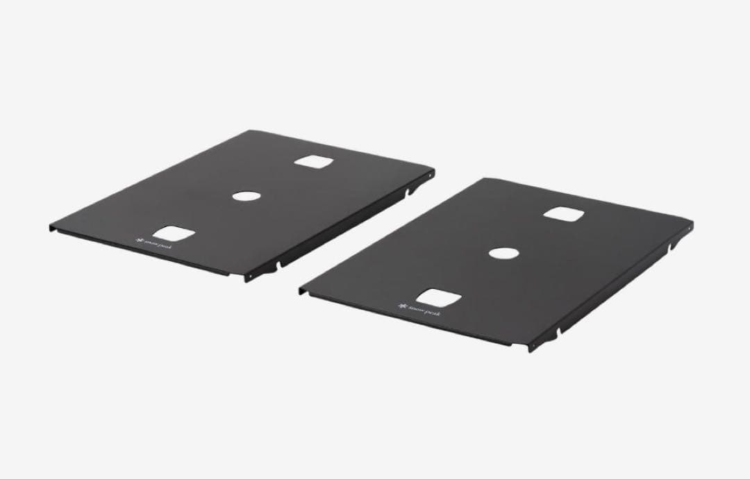 スノーピーク　フラットバーナー専用 リッドトレーブラック1枚