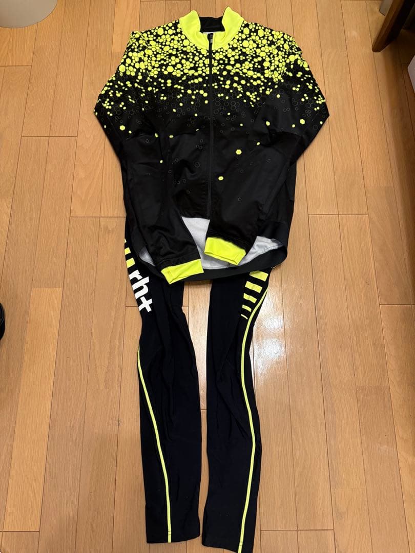 rh＋　冬用サイクルジャージ上下セット