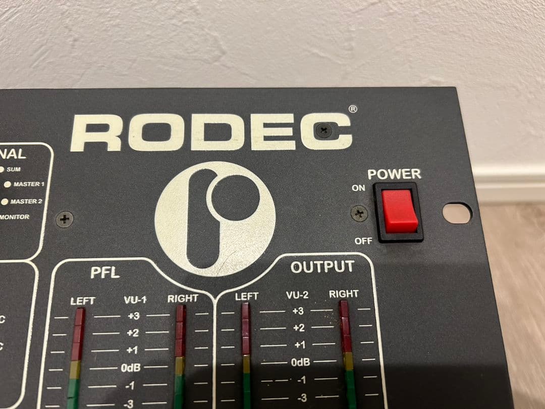 RODEC MX180 MKIII 　ミキサー DJサウンド⭐⭐⭐