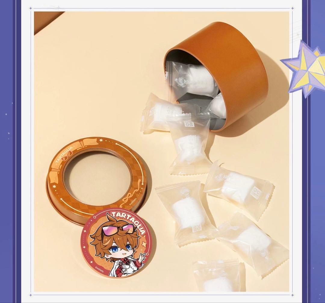 原神 fes タルタリヤ　痛バンド キャンディポーチ マシュマロ缶 まとめ売り