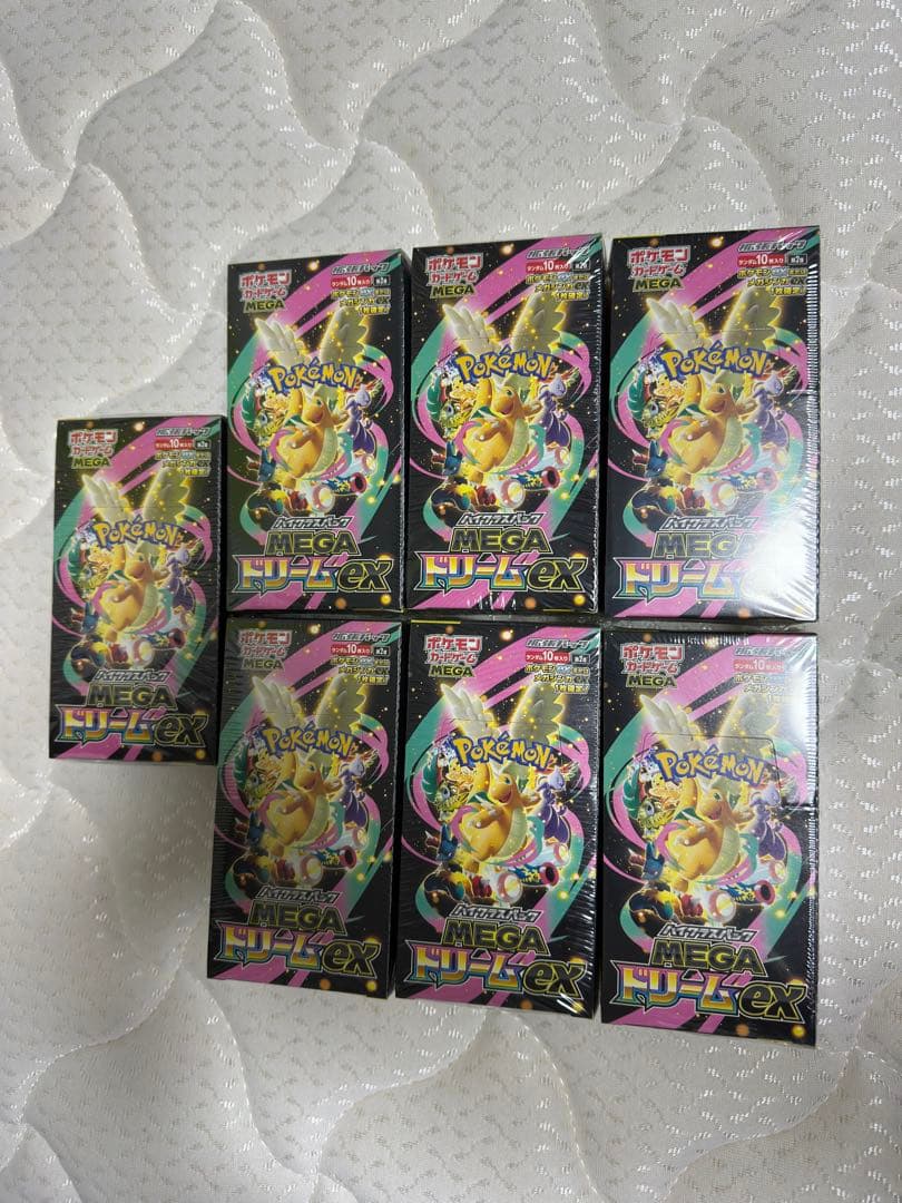 ポケモンカード MEGA ドリームEX 10パック入り✖︎ 7ボックス