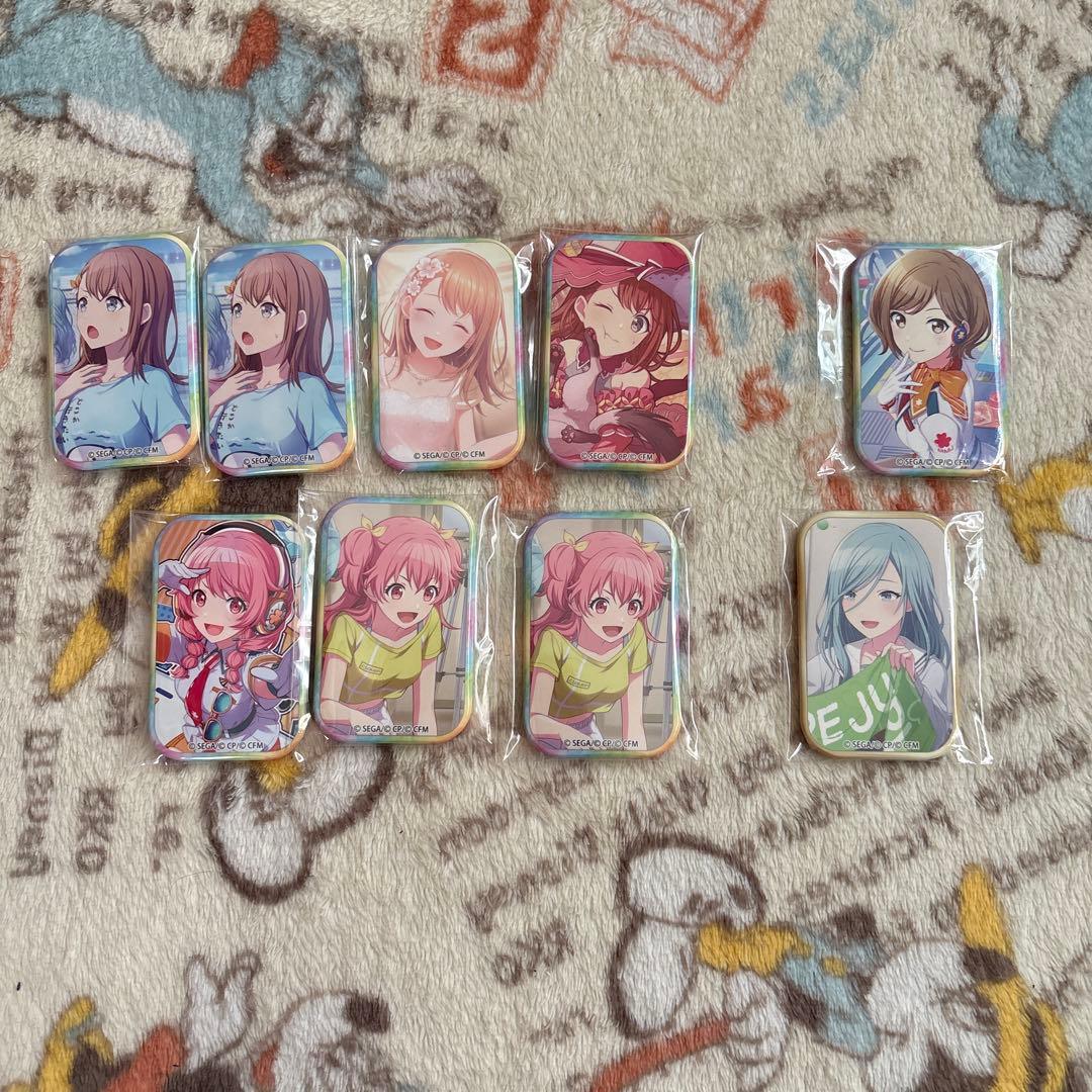 （複数ページあり）プロセカ モモジャン スクエア缶バ まとめ売り