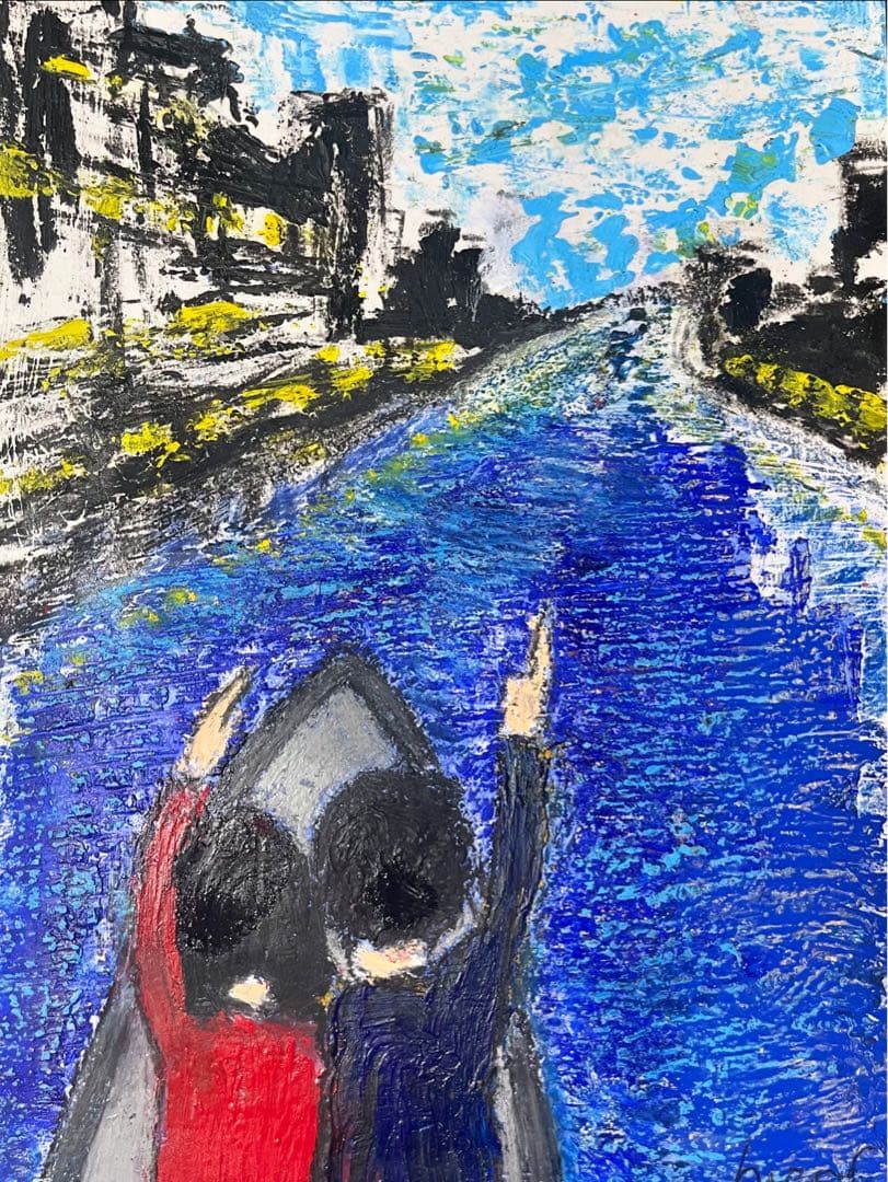 絵描きhiro C「船出(松山)」