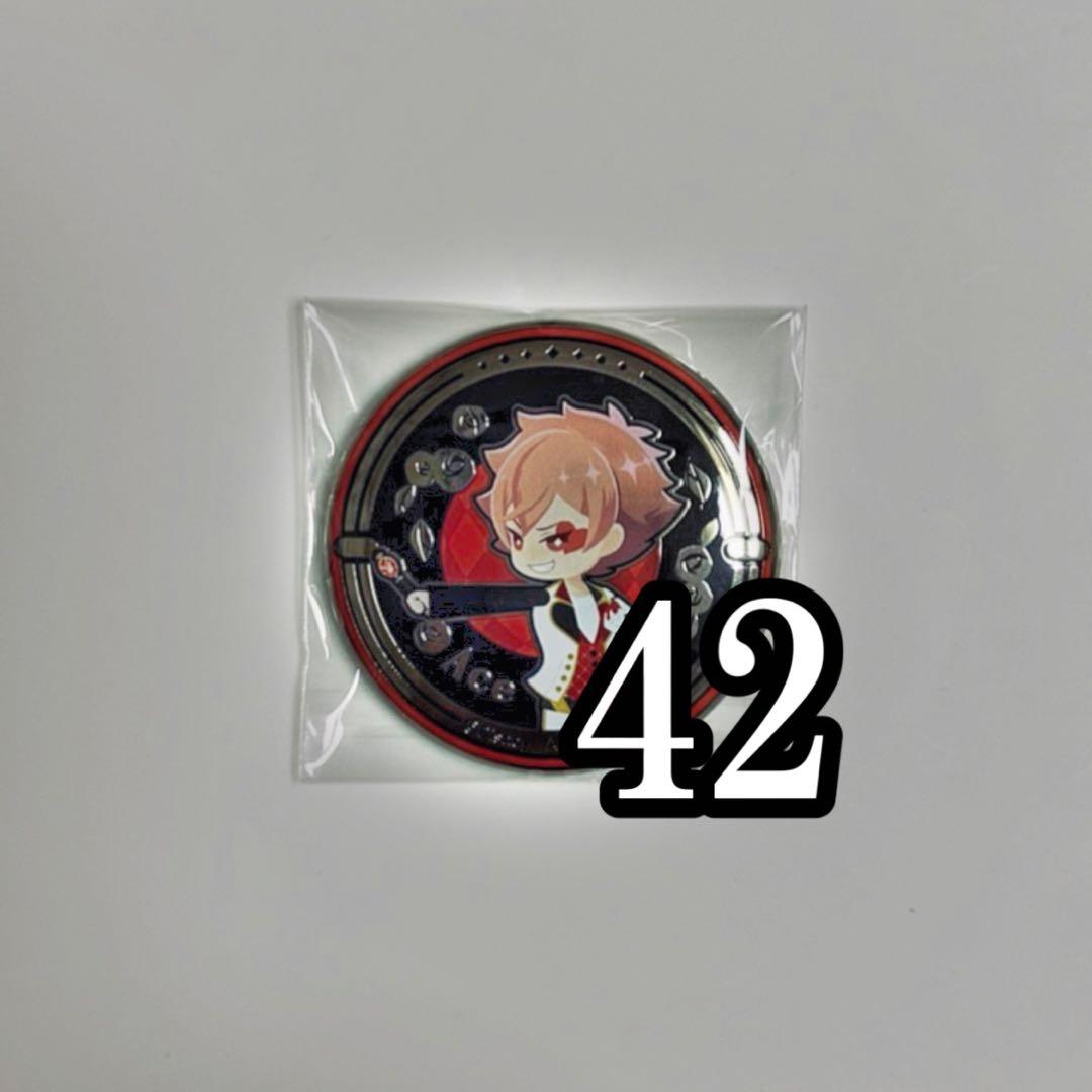 ツイステ エース・トラッポラ レリーフメタル缶バッジ 寮服