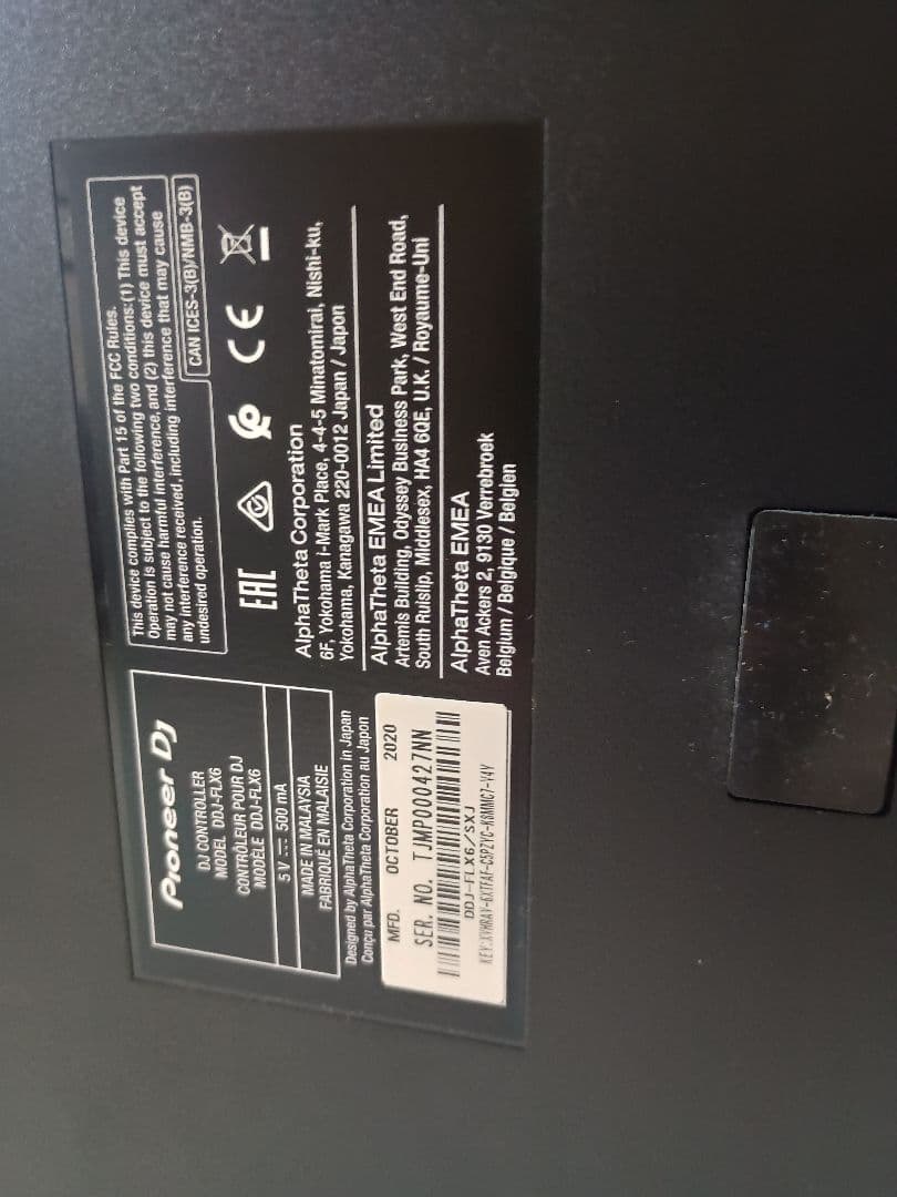 DDJ-FLX6 Pioneer　rekordbox　serato　DJ機材