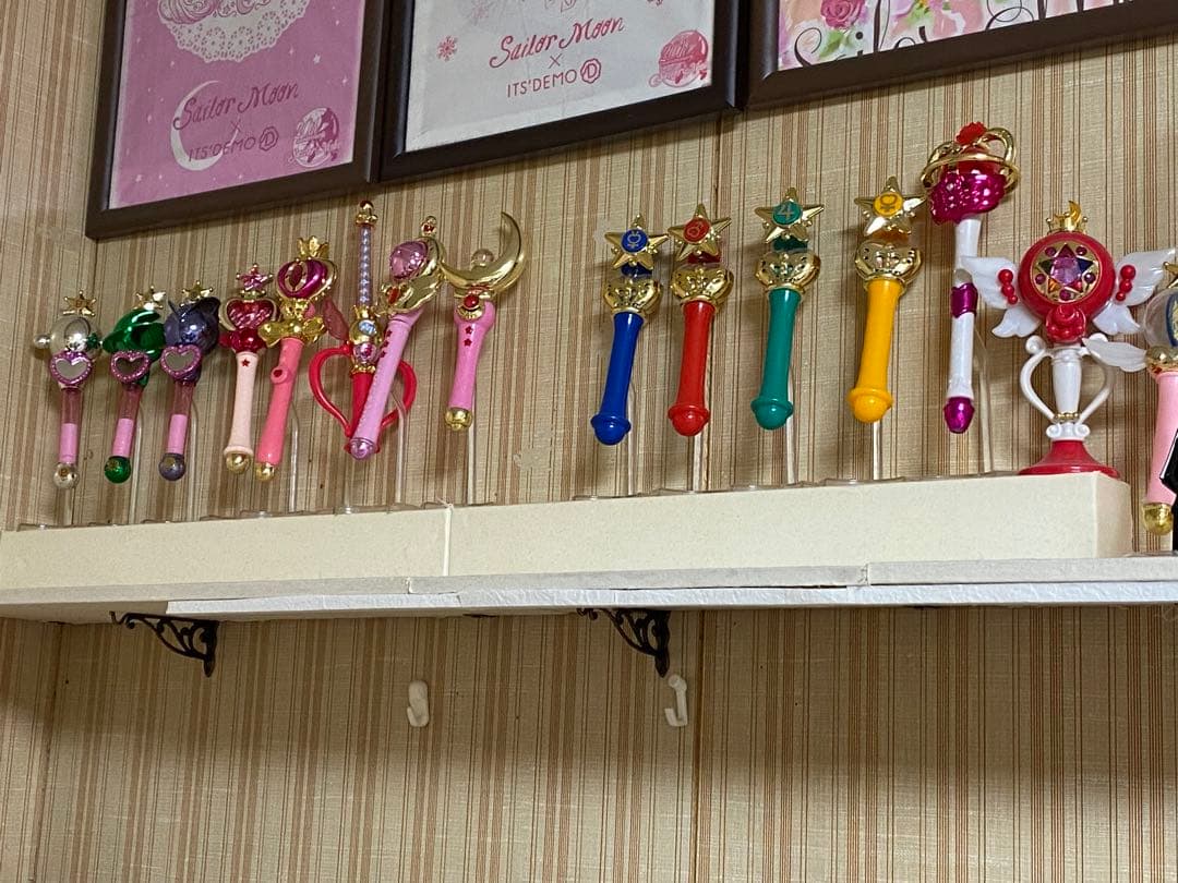 セーラームーン スティック＆ロット 23点 セーラームーン展限定ムーンスティック