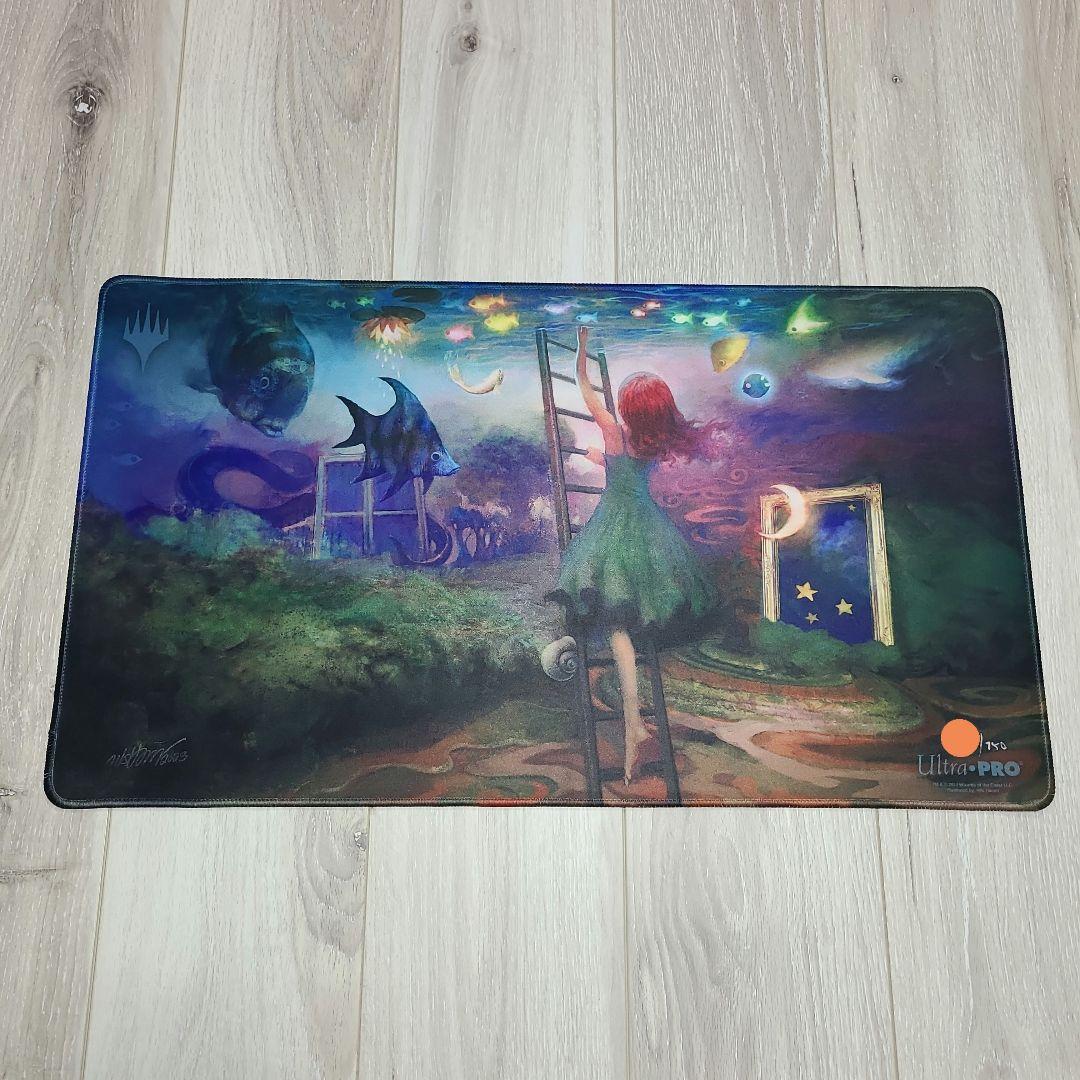 MTG　プレイマット　明晰夢　Nils Hamm 　サイン&シリアルナンバー入