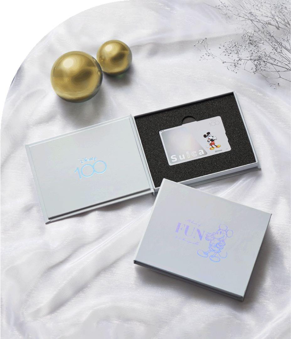 ＜Disney100＞記念Suica（カード＆収納ボックス「ミッキーマウス」）